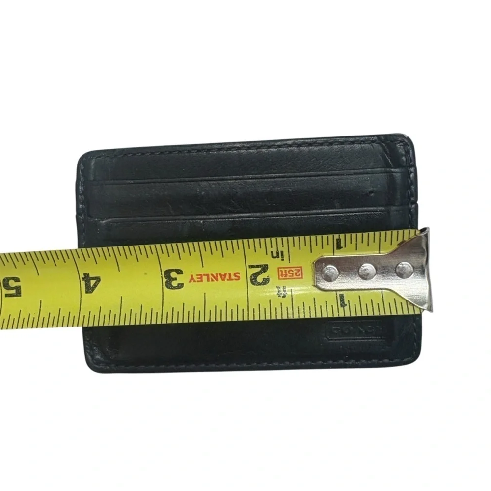 Coach vintage card holder money clip